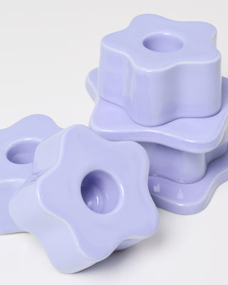 Seia - candle holder lilac