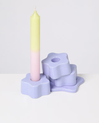 Seia - candle holder lilac