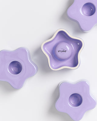 Seia - candle holder lilac