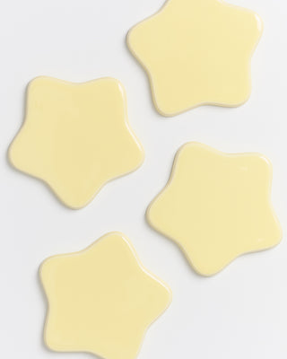 Seia - coaster yellow