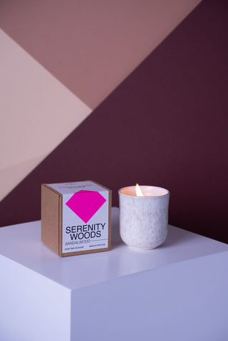 Copa Alto - scented candle "Sandalwood" sand