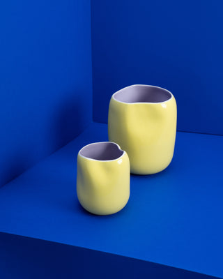 João vaso L giallo lilla