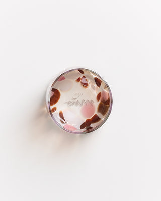 Alegria - Glass small big drops amber pink