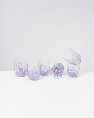 Alegria - Glass large drops lilac