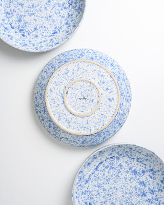 Almada Breakfast Set blue speckled 10 pieces