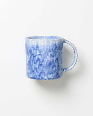 Almada Tasse groß blau gesprenkelt