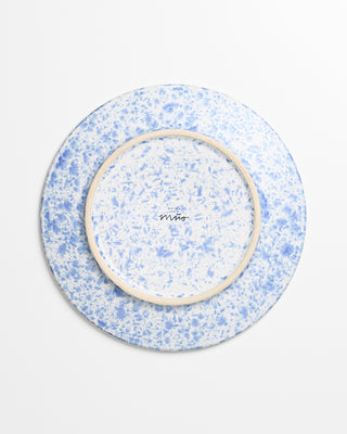 Almada - plate small blue speckled