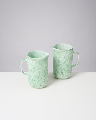 Almada - Jug green speckled