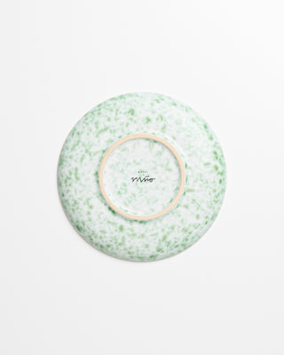 Almada - Miniplate green speckled