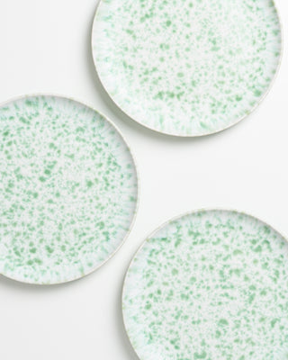 Almada - Miniplate green speckled