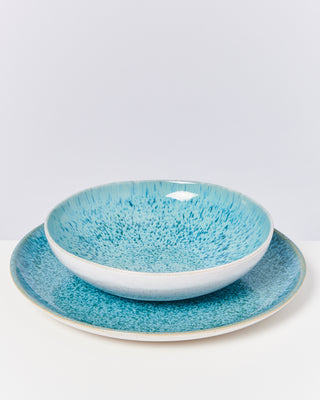 Areia -Plate large aqua