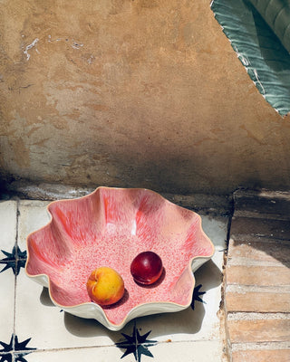 Areia Shell - Servingbowl pink