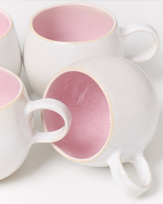 Areia 4er Set Tasse groß rosé