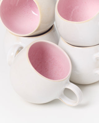 Areia - Set of 6 Mugs big rose