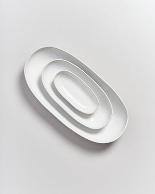 Areia - Serving Platter L white