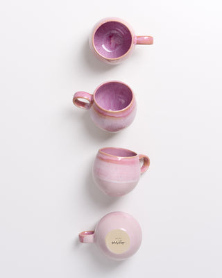 Bica - Set da 4 tazze piccole rosa