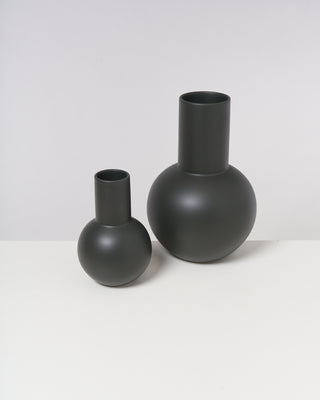 Bola Vase M dunkelgrün