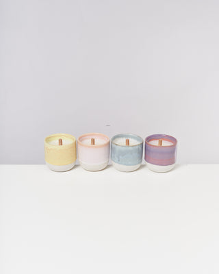 Coimbra - scented candle "Dia no mar" lilac pink