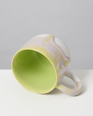 Coimbra tea mug big lime lilac