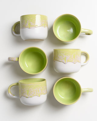 Coimbra Teetasse groß lime lilac