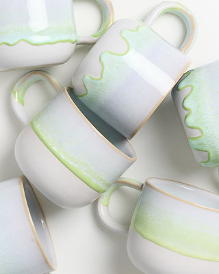 Coimbra cup small pastel green