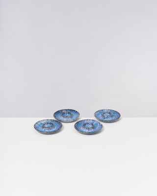 Cordoama - Set of 4 egg cups blue speckled