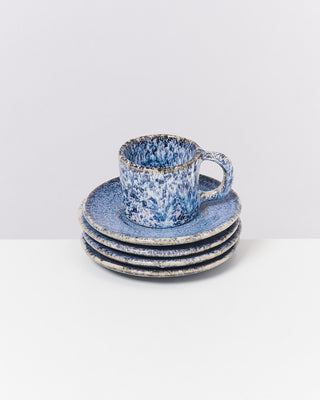 Cordoama - Espresso saucer blue speckled