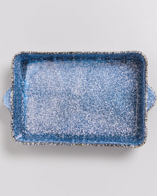 Cordoama Oven dish large blue speckled