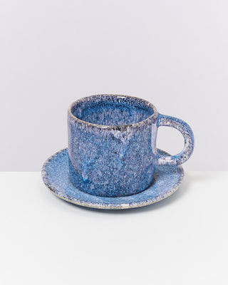 Cordoama schotel blauw gespikkeld