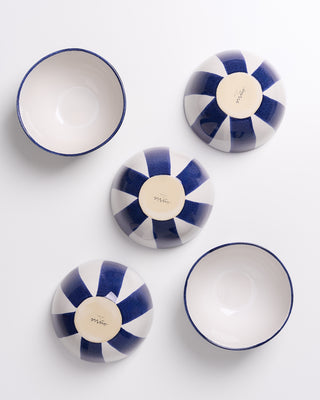 Costeira - Cerealbowl blue white striped