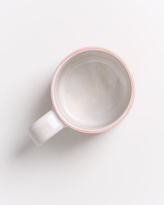 Nódoa - Tazza Costeira rosa bianco a righe