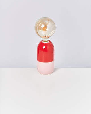 Farol - Lamp red rose