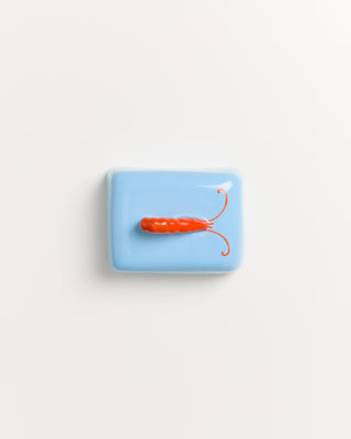 Motel a Miio x Isis-Maria Brisa butter dish blue red