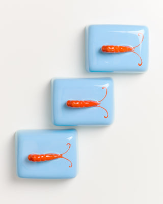 Motel a Miio x Isis-Maria Brisa butter dish blue red