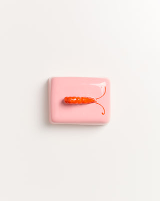 Motel a Miio x Isis-Maria Brisa butter dish pink green