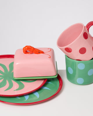 Motel a Miio x Isis-Maria Brisa pink, green - 5-piece set