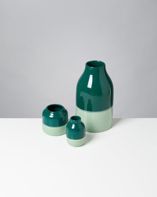 Marisa vase - darkgreen sage