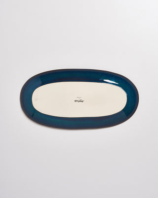 Melides - Serving Platter L oceanblue