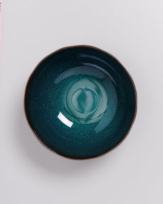 Melides - Servingbowl oceanblue