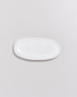 Melides - Serving platter M white