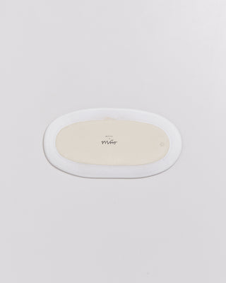 Melides - Serving platter M white