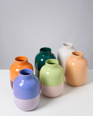 Nuno Vase M cornflower lila