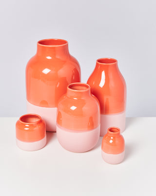 Bebé vase - rose coral