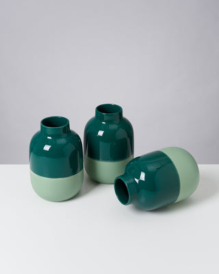 Nuno Vase M darkgreen sage