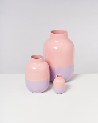 Nuno vase L - pink