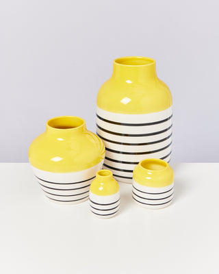 Nuno vase L - yellow