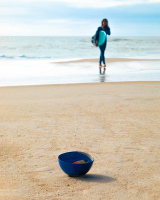 Pintor serveerschal blauw oranje