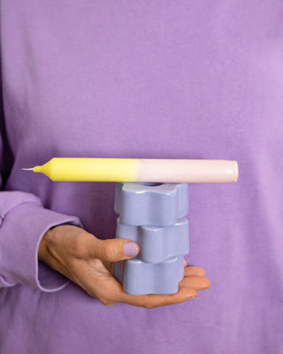 Seia - candle holder lilac