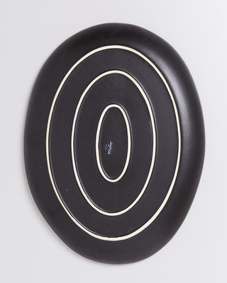 Sintra - Servingplatter oval XL black