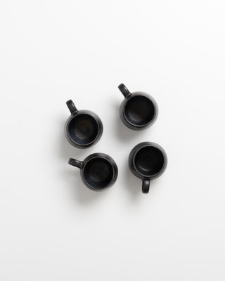 Sintra - Set of 4 mugs small black